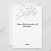 Hundeschlittenkunde - Tierurlaub Neue Jahre Karte (Rückseite)