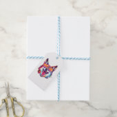 Hundeschlittenliebhaber Geschenkanhänger (Mit Garn)