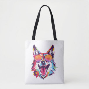 Hundeschlittenliebhaber Tasche