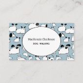 HundeschlittenVisitenkarte Visitenkarte (Vorderseite)