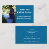 HundeschlittenVisitenkarte Visitenkarte (Vorne/Hinten)