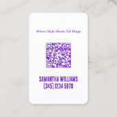 Hundeschlittenwanderung Klicken Sie auf die Visite Visitenkarte (Rückseite)