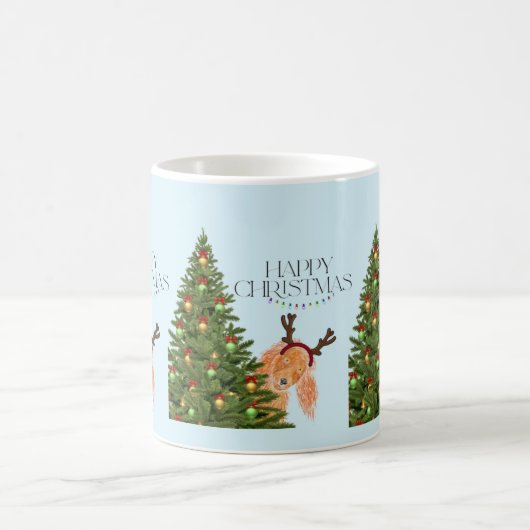 Hundeschlittweih Kaffeetasse (Mittel)