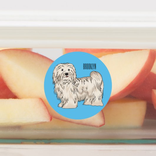 Hundeschmuck-Cartoon Etiketten (Befestigt)