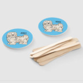 Hundeschmuck-Cartoon Fächer (Non-assembled)