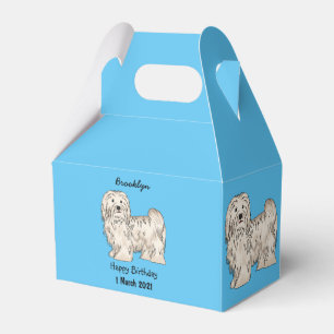 Hundeschmuck-Cartoon Geschenkschachtel