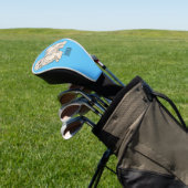 Hundeschmuck-Cartoon Golf Headcover (In SItu)