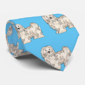 Hundeschmuck-Cartoon Krawatte (Gerollt)