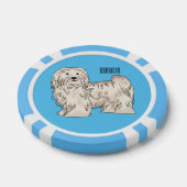 Hundeschmuck-Cartoon Pokerchips (Einzeln)