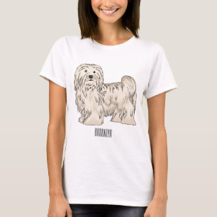 Hundeschmuck-Cartoon T-Shirt