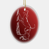 Hundeschmuck für die Jagd Hunde Dekoration (Rechts)