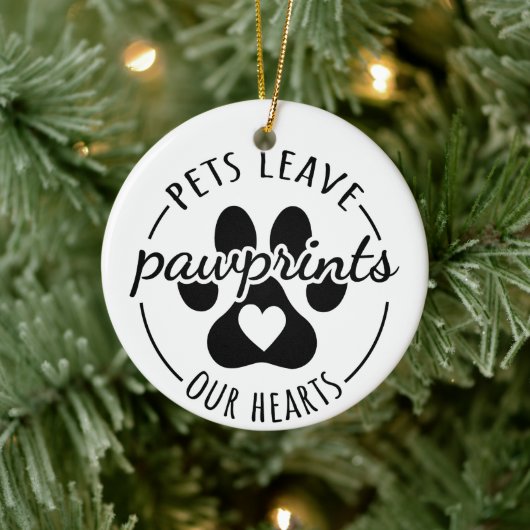 Hundeschmuck Keramik Ornament (Baum)