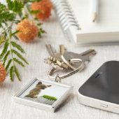 Hundeschnüffelnnachbaryard Schlüsselanhänger (Seite)