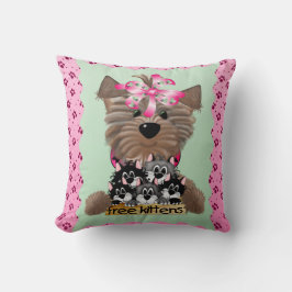 Hundeschraube Kissen 20" x 20"