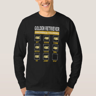 Hundeschrift für Golden Retriever Obedience T-Shirt