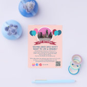 Hundeschuhling Haustier Pflegedienst Flyer (Einzeln)