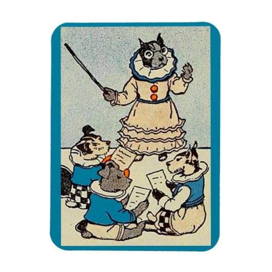 Hundeschule Magnet (Vertikal)