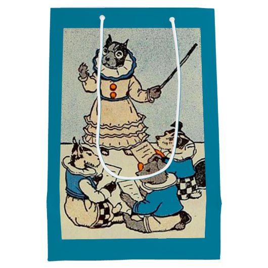 Hundeschule Mittlere Geschenktüte (Rückseite)