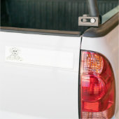 Hundeschüler Schwarz-weiß dalmatinisch Autoaufkleber (Auf Lkw)