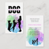 Hundeschulung / Hundeausbilder Visitenkarte (Vorne/Hinten)