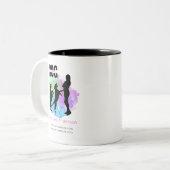 Hundeschulung / Hundeausbilder Zweifarbige Tasse (Vorderseite Links)