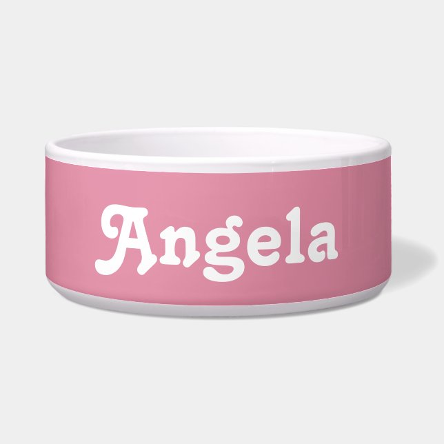 Hundeschüssel Angela Napf (Vorderseite)