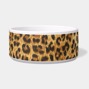 Hundeschüssel mit Leoparddruck Napf