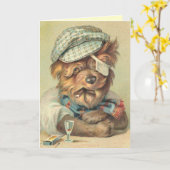 Hundeschutzkarte Karte (Gelbe Blume)