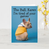 Hundeschutzkarte Karte (Gelbe Blume)