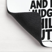 Hundeschutzwarnung Mousepad (Ecke)