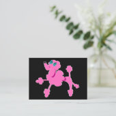 Hundeschwalker / Groomer / Etc. Visitenkarte (Stehend Vorderseite)