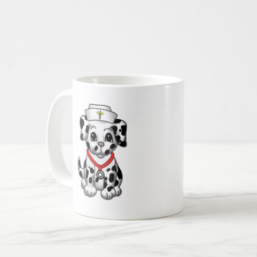 Hundeschwester Kaffeetasse (Vorderseite Links)
