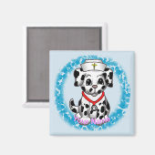 Hundeschwester Magnet (Vorderseite/Rückseite)