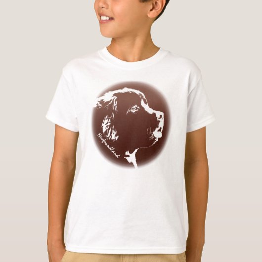 Hundeshirt von Neufundland, Dog Lover T - Shirt (Vorderseite)