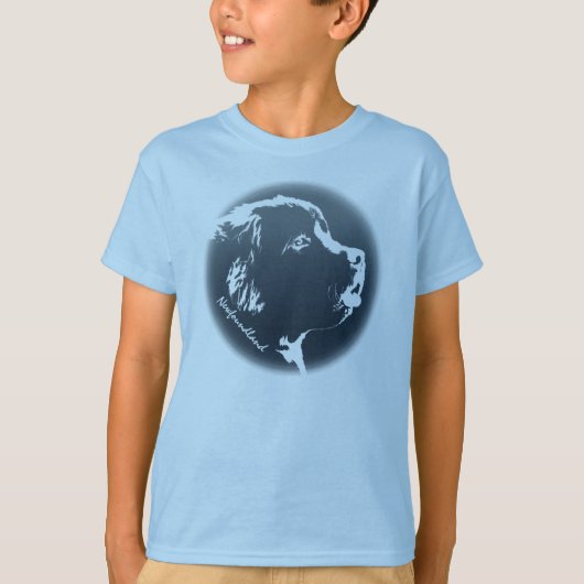 Hundeshirt von Neufundland, Dog Lover T - Shirt (Vorderseite)