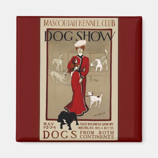 Hundeshow Magnet (Vorne)