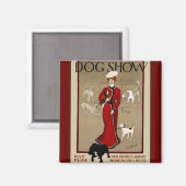 Hundeshow Magnet (Vorderseite/Rückseite)