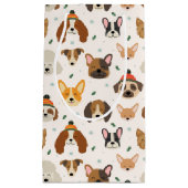 Hundesicht im Winter Hats Urlaubsmuster Kleine Geschenktüte (Vorderseite)