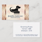 Hundesitting-Logo | Tierpfleger-Logo Visitenkarte (Vorne/Hinten)
