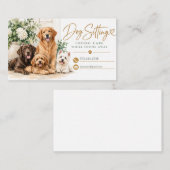 Hundesitting visitenkarte (Vorne/Hinten)