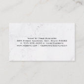 Hundesitze | Pfoten schütteln Visitenkarte (Rückseite)