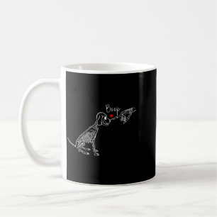 Hundeskelett Boop Hund Lustiger Halloween Mädchen  Kaffeetasse