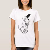 Hundeskizze T-Shirt (Vorderseite)