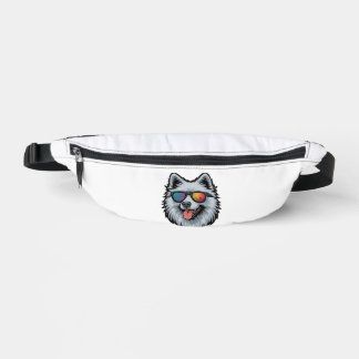 Hundesonnenbrille Berg Sonnenuntergang Reflexion Bauchtasche