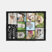 Hundespass-KRAFT IN UNSEREN HERZEN 9 FotoCollage Fleecedecke (Vorderseite (Horizontal))