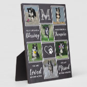 Hundespeicher-Memorials aufbewahren Foto Collage M Fotoplatte (Seite)