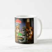 Hundespielkarten Kaffeetasse (VorderseiteRechts)