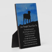 Hundespraxis, wie schön der Himmel sein muss Fotoplatte (Seite)