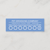 Hundestanzkarte Treuekarte (Rückseite)