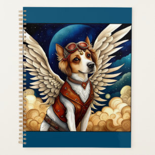 Hundesteampunk-Flügel Planer